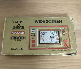 gamewatch Game Watch Mickey Mouse Nintendo With Box Maintained Japan