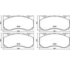 Für Mercedes AMG Gt 63 E53 SL43 S55 S63 Bremsbeläge Vorne & Kleidung Leitung Für Mercedes AMG Gt 63 E53 SL43 S55 S63 Bremsbeläge Vorne & Kleidung Leitung