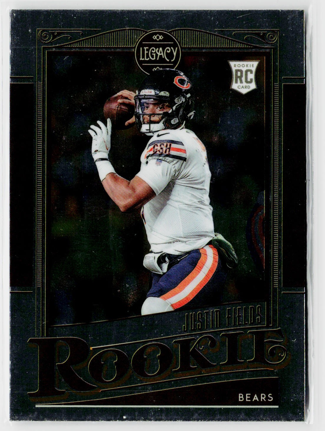 2021 Panini Chronicles #216 Justin Fields Legacy Update Rookies Chicago Bears