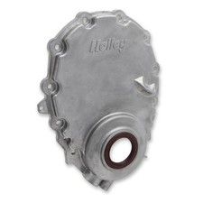 Holley Timing Cover 21-150 Cast Aluminum No Crank Sensor For 55-02 Sbc Vortec