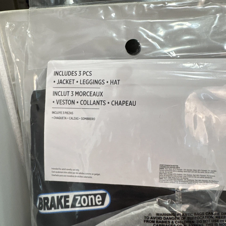 Sexy Disfraz de Conductor de Coche de Carreras para Mujer/Adulto XL Foto 3 de 4