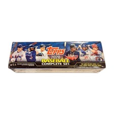 2020 Topps Baseball Complete Sealed Blue Factory Set ~ 705 Cards ~ Series 1&2