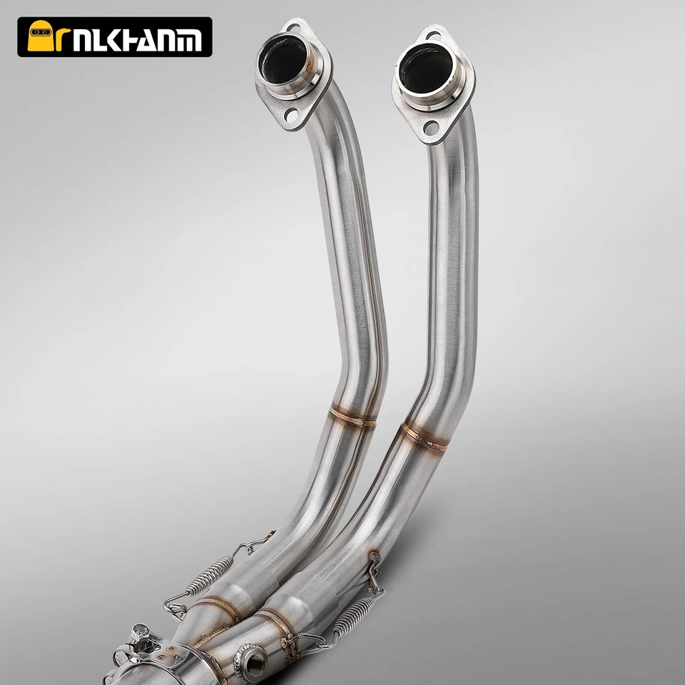 Sistema de escape de moto para Aprilia RS457 tubo de enlace acero inoxidable Foto 4 de 4