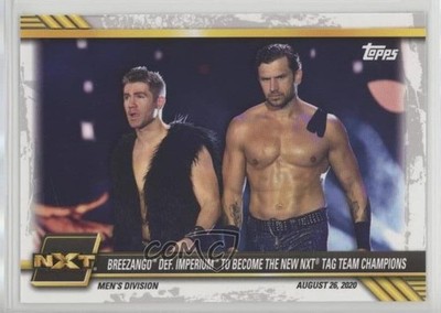 2021 WWE NXT Breezango def Imperium to Become the New Tag Team Champions #64 w7v