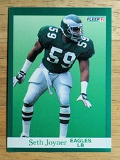 1991 Fleer #330 Seth Joyner