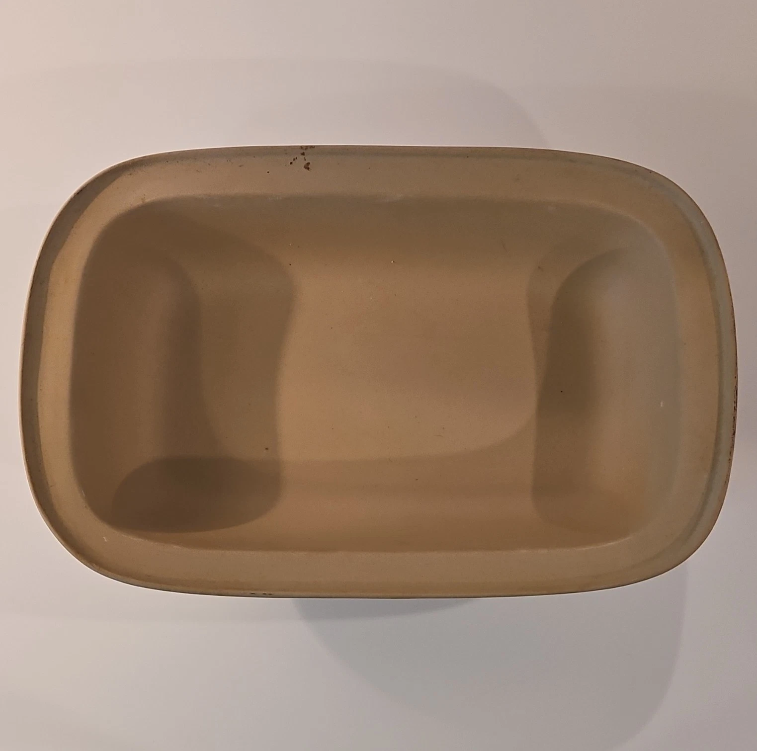 The Pampered Chef Family Heritage Classics Stoneware Loaf Pan 1.5 qt Beige 1601