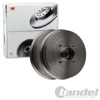 2X NK 203Mm Bremstrommeln Hinten Passend FÜR Dacia Logan Nissan Micra Note