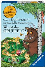 Ravensburger Kinderspiele - 20833 - Wo ist der Grüffelo? - Brettspiel für 2-4 Gr