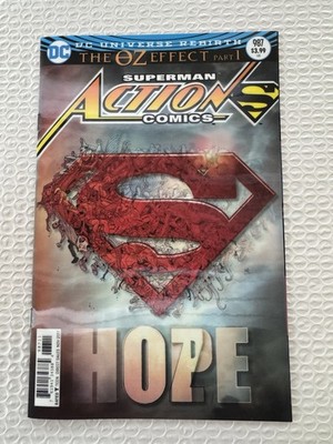 Action Comics #987    Superman 3D Cover! The Oz Effect! (DC 2017)