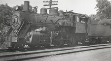 Vintage Black & White Steam Locomotive #211 Photo Harold K Vollrath N & St L