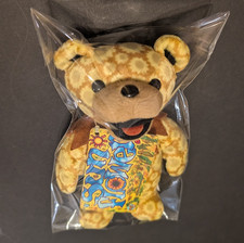 Grateful Dead Liquid Blue Bear Vintage with original tag : Sun Flower