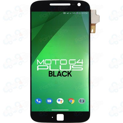 For Motorola Moto G4 Plus XT1640, XT1641 LCD With Touch Black Color Replacement