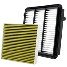 2PCS Cabin Engine Air Filter Kit Fits for CR V CRV CR-V 1.5L 2023-2024, Civic 