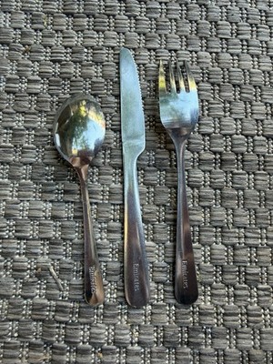 Original Emirates Besteckset Edelstahl 8fach