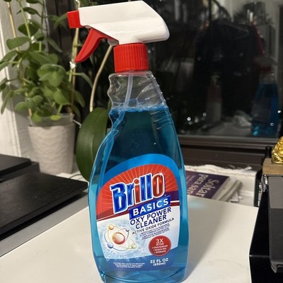 Brillo Basics Oxy Power Spray Cleaner 22 Fl Oz Brand New FREE SHIPPING