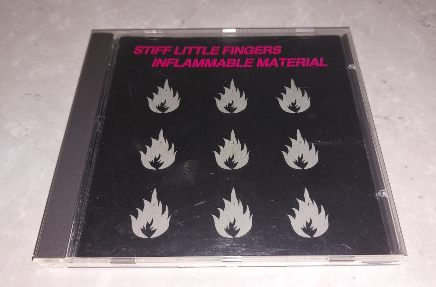 Stiff Little Fingers – Inflammable Material CD ALBUM EXCELLENT PUNK