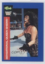 1991 Classic WWF Superstars Sherri Martel Sensational Queen Sherri #96 11pj