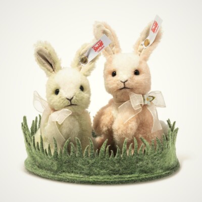 STEIFF EAN 007408 - Hase 2er Set limitierte Auflage verpackt brandneu