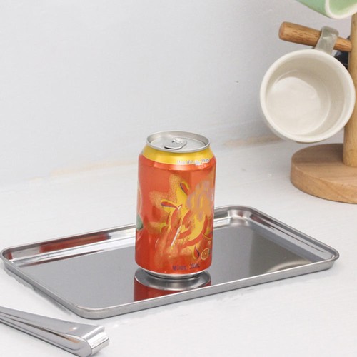 Stainless Steel Tray Plates Serving Trays Dishes Platters Child Toddler - Picture 8 of 12