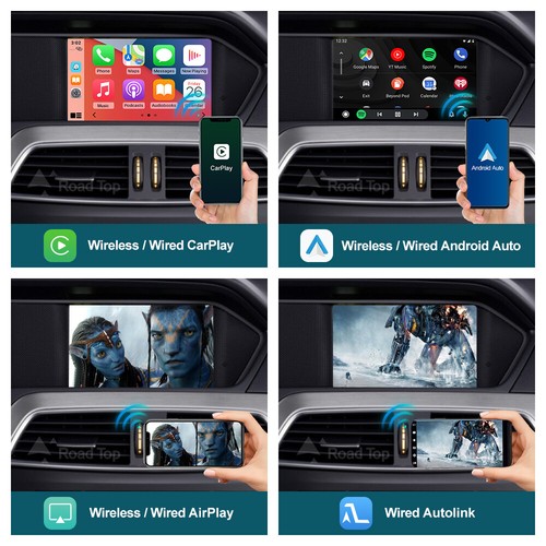 Up For Mercedes Benz C300 C250 W204 Wireless CarPlay Android Auto Retrofit Kit - Picture 5 of 10