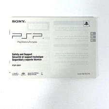 Playstation 2 PS2 Slim System Console SCPH-79001 Instruction Manual Booklet ONLY