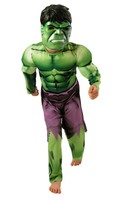 Rubie's Official Deluxe Incredible Hulk Boys Fancy Dress Kids Marvel Superher... Rubie's Official Deluxe Incredible Hulk Boys Fancy Dress Kids Marvel Superher...