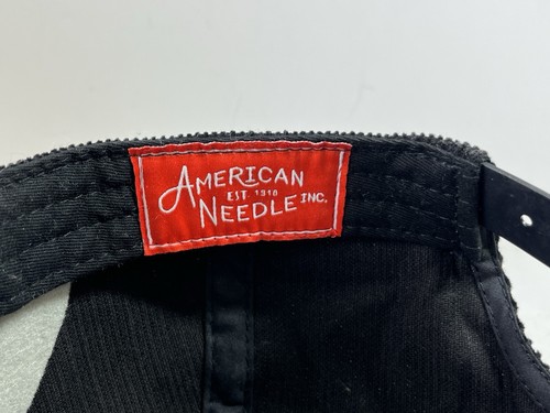 General Motors Hat American Needle Men OSFA Corduroy Black Classic Symbol New - Picture 7 of 9