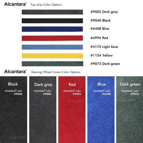 Funda de volante MEWANT DIY Alcantara Puntada a mano para BMW G20 G21 F40 F44 G22 G26 G30 - Imagen 9 de 9