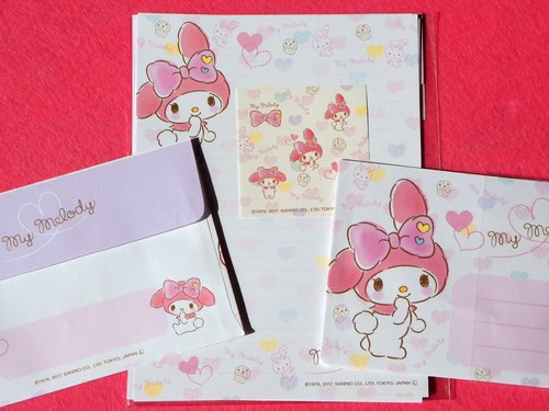 🐨 *6* Letter Set Carta Lettere SANRIO Melody Little Twin Stars + KOALA + JAPAN - Foto 5 di 23