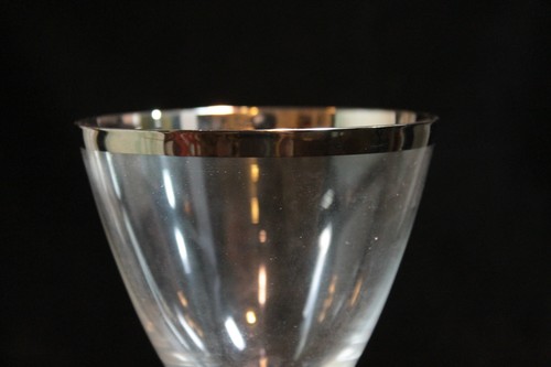 "Vajilla de cristalería Fostoria en anillo de boda patrón vasos de agua 6 1/4" - Imagen 2 de 9