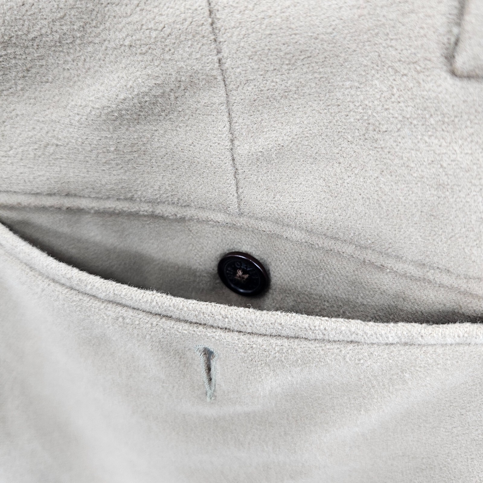 Vintage Orvis Moleskin Pants Size 34x32 34 x 32 Brown 100 cotton