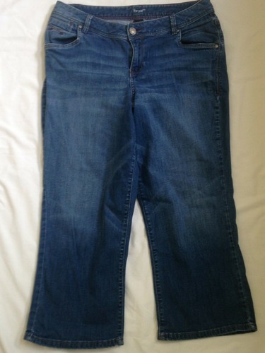 Lane Bryant Cropped Capri Jeans Damen Größe 14 Stretch