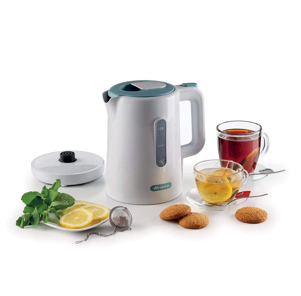 Ariete Bollitore Breakfast 2846 2200W 1,7L Cordless graduato bianco - Immagine 3 di 4