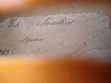 Skrzypce "A. SANDINI LIUTAIO VICENZA 1913" - Stare skrzypce WŁOCHY!