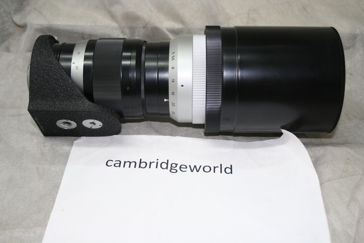 Leica 400mm F5.0 Telyt 11766 U LEITZ WETZLAR TELEPHOTO in the