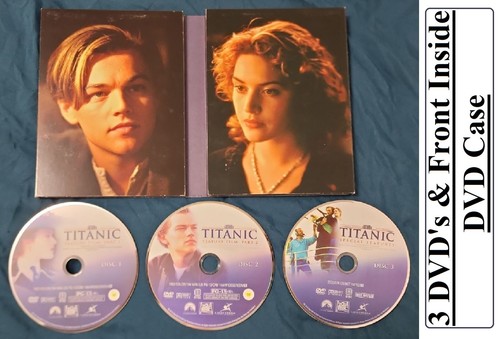 1997 Titanic DVD Special Collector's Edition 3 Disc Leonardo DiCaprio - Picture 5 of 15