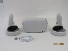 Meta Oculus Quest 2 64GB Standalone VR Headset - White for sale ...
