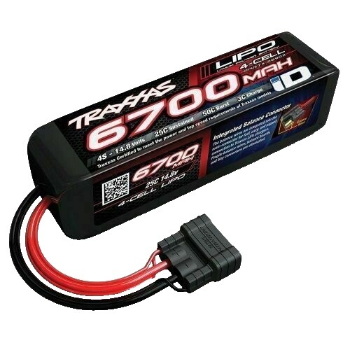 Partcore Box Batteria 4xAA Con Spina BEC E Cavo Interruttore - Custodia Per Modellismo Nitro 1:10