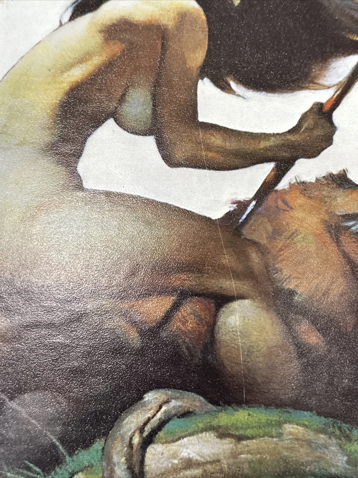 Frank Frazetta SAVAGE PELICIDAR 1974 GraphiCreations Litografía Arte IMPRESIÓN Foto 4 de 4