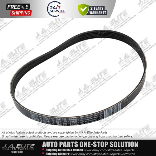 5pcs Genuine Drive Belt Replacement Kit fit Maserati Ghibli Levante Quattroporte - Picture 13 of 13