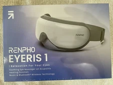 BNWT Sealed Renpho Eyeris 1 Eye Massager Heat Music Bluetooth RF-EM001