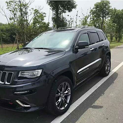 2 Stück passend für Jeep Grand Cherokee 2011-2021 Edelstahl Cross Bars Crossbar - Bild 8 von 8