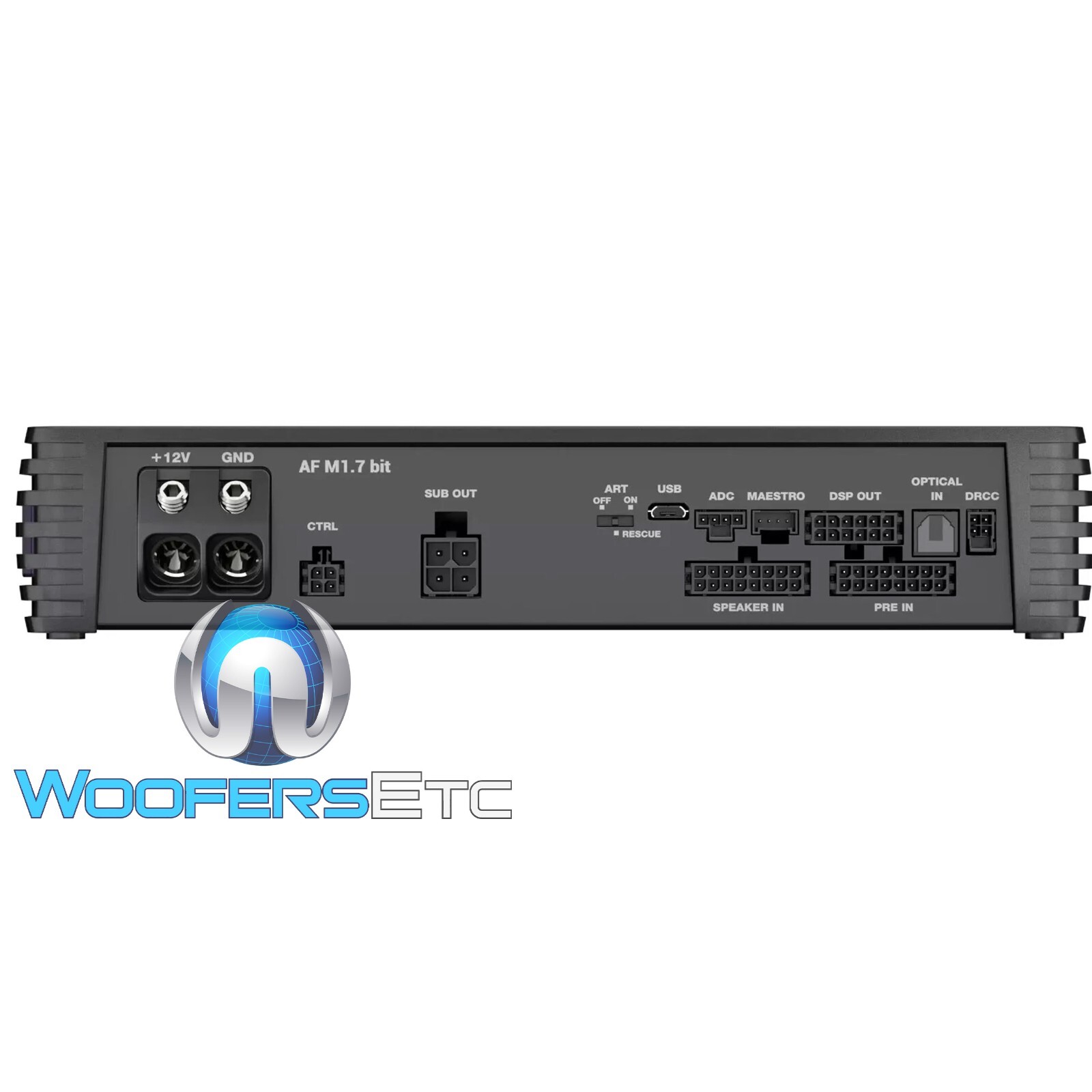 AUDISON FORZA AFM1.7BIT 1200W RMS MONOBLOCK AMPLILFER 7-CHANNEL DSP CAR AMP NEW