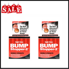 High Time Bump Stopper-2 Double Strength Razor Bump Treatment 0.5oz, Pack of 2
