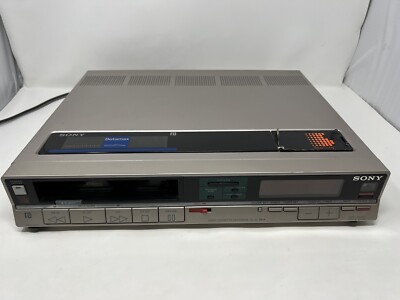 VINTAGE SONY BETAMAX SL-20 VCR Video Cassette Recorder For
