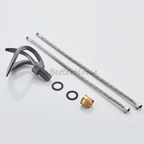 Creative Personality All Copper Waterfall Basin Faucet Bathroom Sink Mixer Tap - Picture 6 of 15