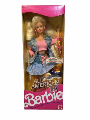 All American Barbie Vintage Mattel 9423 2 Pairs of Reeboks Shoes