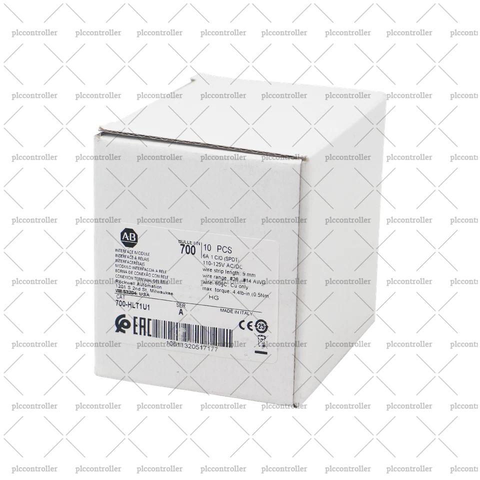 10PCS New AB 700-HLT1U1 Series A Terminal Block with 700-TBR60 Relay US Free tax - Image 3 of 4