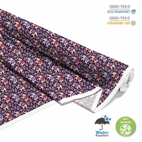 OXFORD Bedruckt Polyester Stoff Wasserdicht Meterware Outdoorstoff - Tiere - Bild 71 von 132