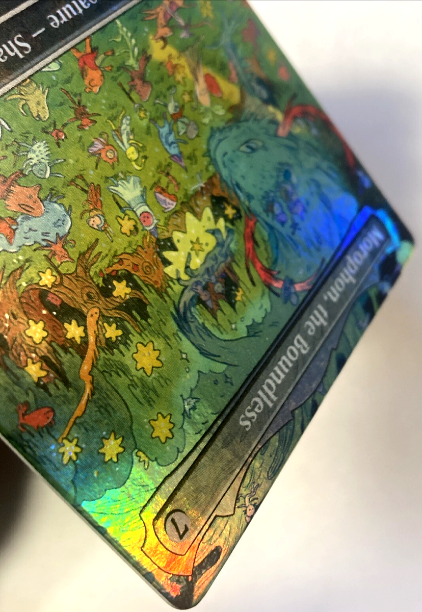 MTG Morophon, the Boundless (Display Commander THICK CARD) Secret
